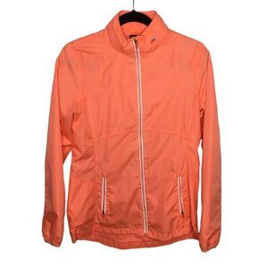 HIND windbreaker  women in tangerine color